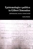 Epistemologia E Politica in Gilbert Simondon (Hardcover)