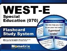 West-E Special Education (070) Flashcard Study System: West-E Test Practice Questions & Exam Review for the Washington Educator Skills Tests-Endorseme