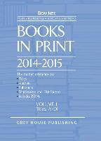 Books in Print - 7 Volume Set, 2014/15