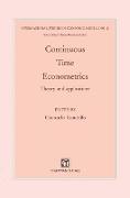 Continuous-Time Econometrics