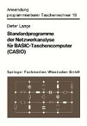 Standardprogramme der Netzwerkanalyse für BASIC-Taschencomputer (CASIO)