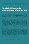 Sozialphilosophie der industriellen Arbeit