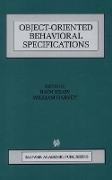 Object-Oriented Behavioral Specifications