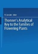 Thonner¿s analytical key to the families of flowering plants