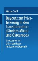 Buyouts zur Privatisierung in den Transformationsländern Mittel- und Osteuropas