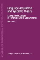 Language Acquisition and Syntactic Theory