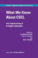 What We Know About CSCL