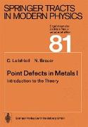 Point Defects in Metals I