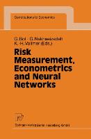 Risk Measurement, Econometrics and Neural Networks