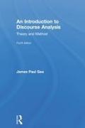 An Introduction to Discourse Analysis