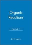 Organic Reactions, Volume 41