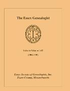 The Essex Genealogist, Index to Volumes 1-15 (1981-1995)