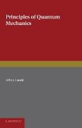 Principles of Quantum Mechanics