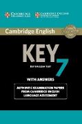 Cambridge English Key 7 Student's Book with Answers