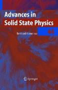 Advances in Solid State Physics