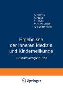 Ergebnisse der Inneren Medizin und Kinderheilkunde