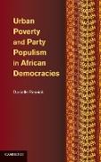 Urban Poverty and Party Populism in African Democracies