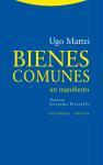 Bienes comunes : un manifiesto