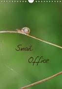 Snail Office Gastropoda (Wall Calendar perpetual DIN A4 Portrait)