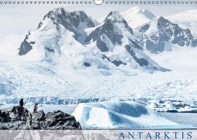 ANTARKTIS AT-Version (Wandkalender immerwährend DIN A3 quer)