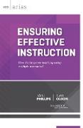 Ensuring Effective Instruction