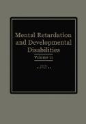 Mental Retardation and Developmental Disabilities