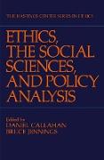 Ethics, the Social Sciences, and Policy Analysis