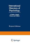 International Directory of Psychology