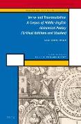 Verse and Transmutation: A Corpus of Middle English Alchemical Poetry (Critical Editions and Studies)