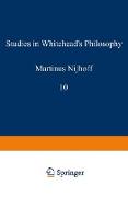 Studies in Whitehead¿s Philosophy