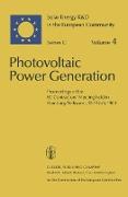 Photovoltaic Power Generation