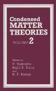 Condensed Matter Theories