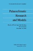 Palaeoclimatic Research and Models