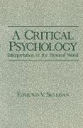 A Critical Psychology