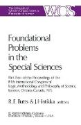 Foundational Problems in the Special Sciences