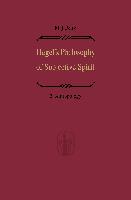 Hegel¿s Philosophy of Subjective Spirit / Hegels Philosophie des Subjektiven Geistes