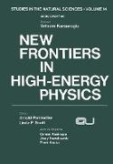 New Frontiers in High-Energy Physics