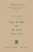 Tyssot De Patot and His Work 1655 ¿ 1738