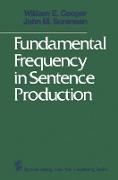 Fundamental Frequency in Sentence Production