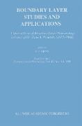 Boundary Layer Studies and Applications