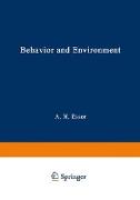 Behavior and Environment