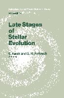 Late Stages of Stellar Evolution