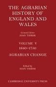 The Agrarian History of England and Wales 2 Part Set: Volume 5, 1640-1750