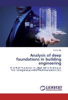 Analysis of deep foundations in building engineering