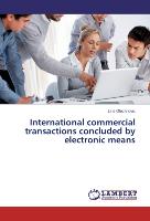 International commercial transactions concluded by electronic means