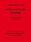 Schweizerische Gesetze, 51. Ergänzungslieferung