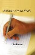 Attributes a Writer Needs