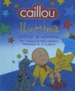 Caillou. Ilumina letras y números