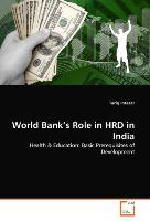 World Bank''s Role in HRD in India