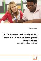 Effectiveness of study skills training in minimizing poor study habit